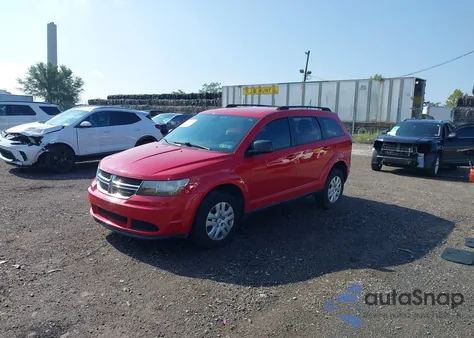 2018 Dodge Journey Se from USA, damaged, VIN 3C4PDCAB3JT447267